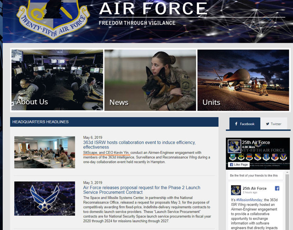 air force wings website